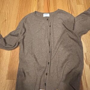Old Navy SoSoft Tan Cardigan Sweater